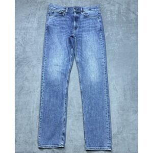 Rag And Bone Jeans Mens 31x32 Fit 2 Brockie Straight Leg Slim Taper Denim USA